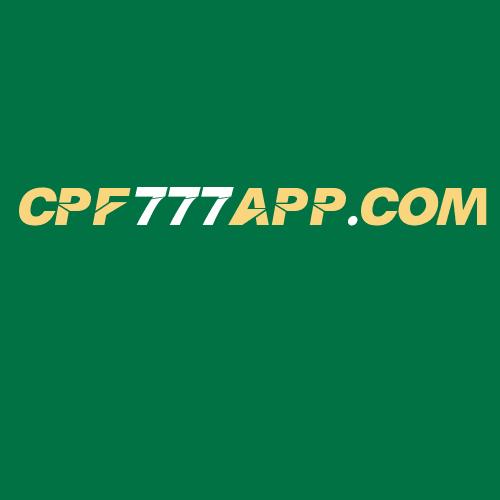 Logo da CPF777APP